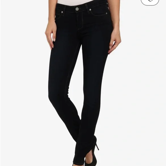 Paige Skyline Skinny Jeans in Black 🩷 - Picture 8 of 8